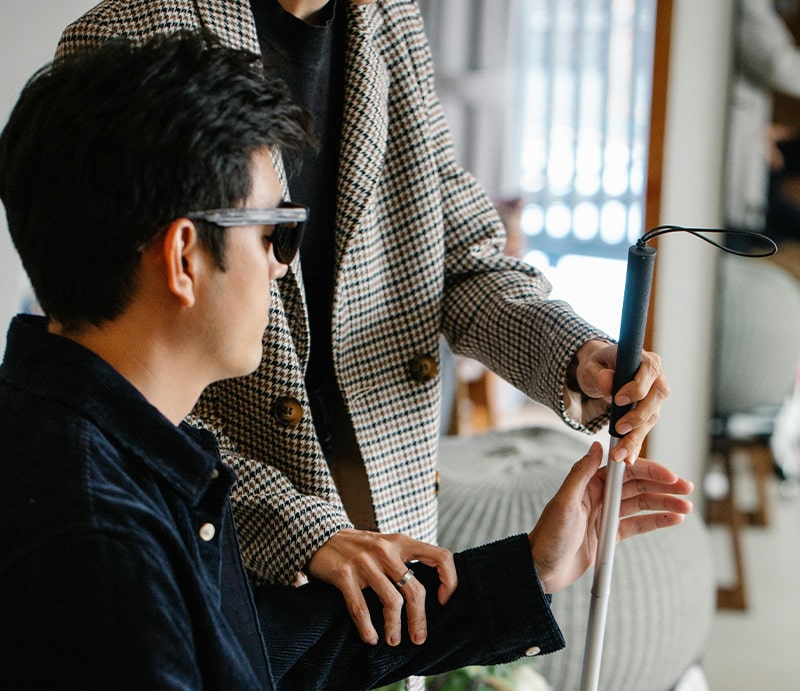 Handicap visuel au travail